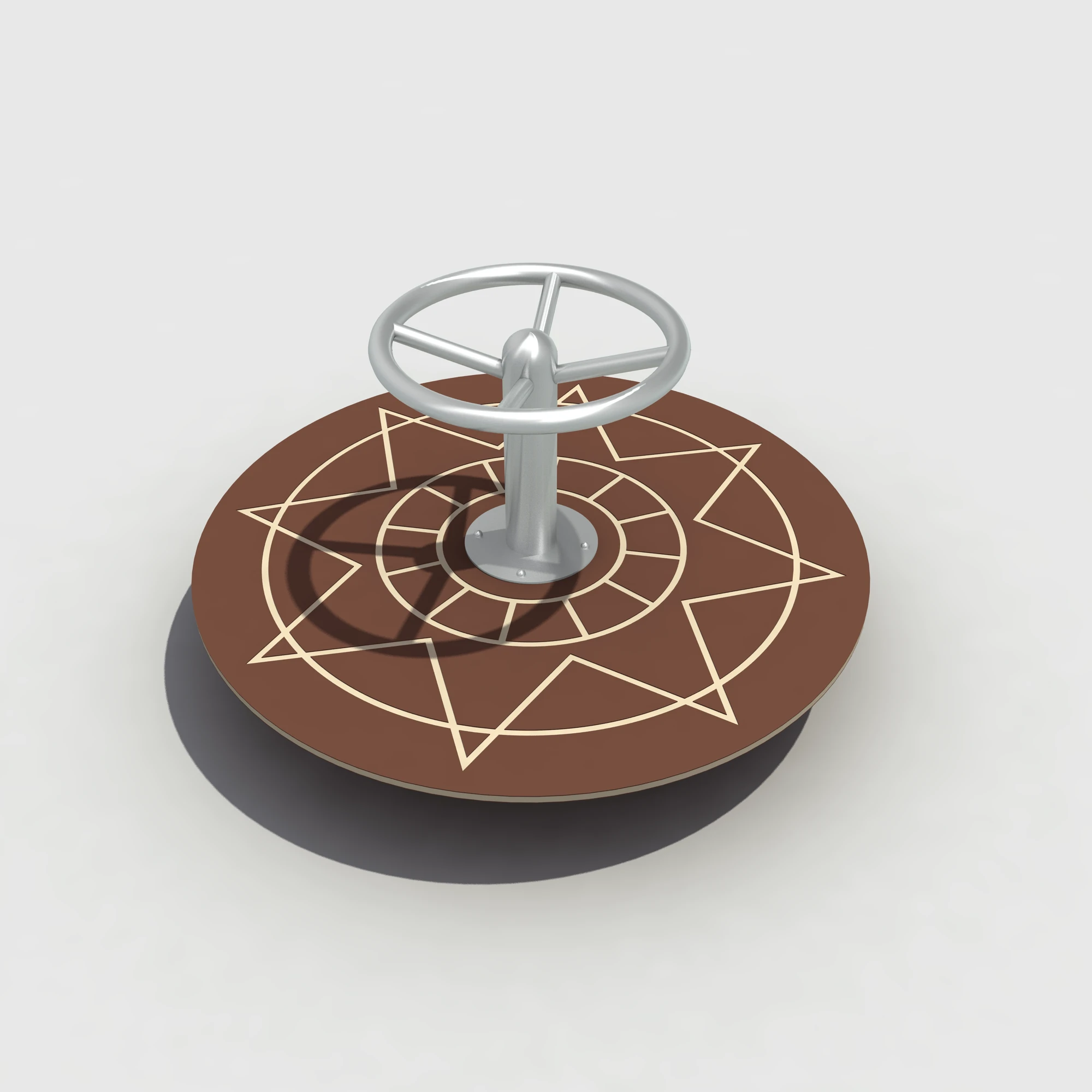 inclusive merry go round commercial playground by HonPlay - additional product views