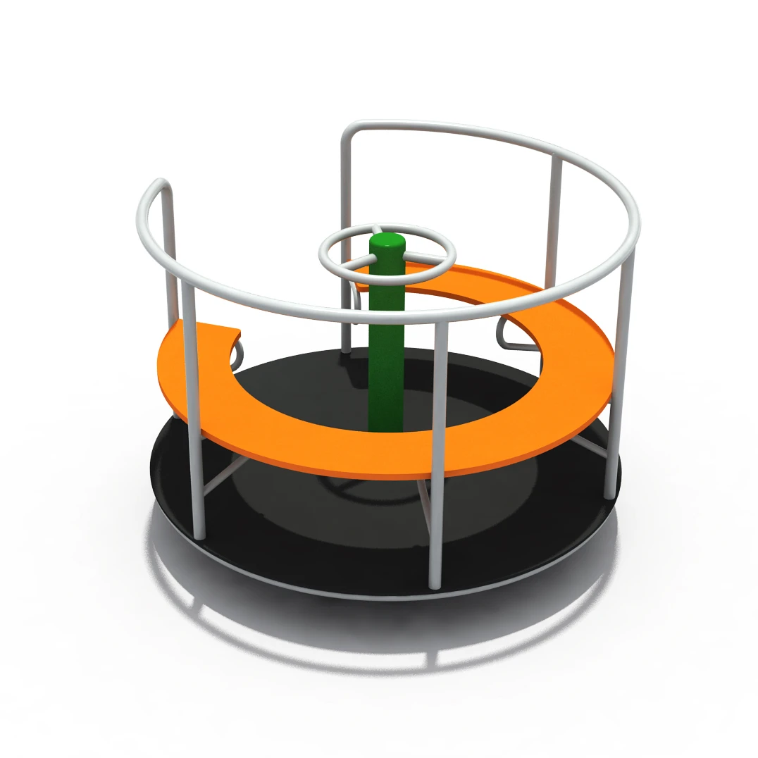 inclusive merry go round commercial playground by HonPlay - safety certification and compliance