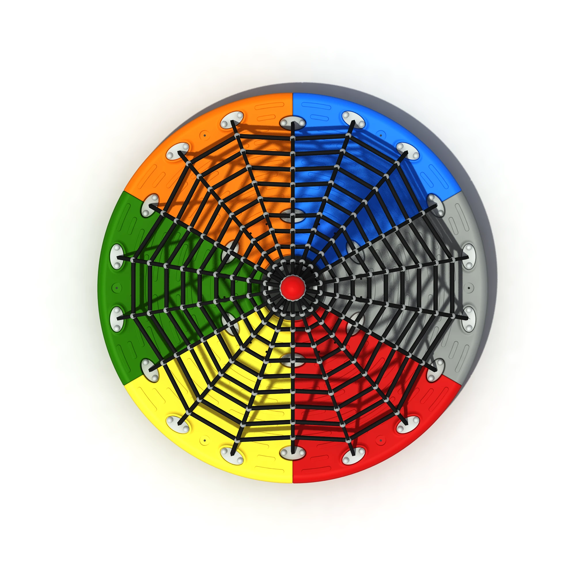 rotating rope climbing cone dynamic playground by HonPlay - safety certification and compliance