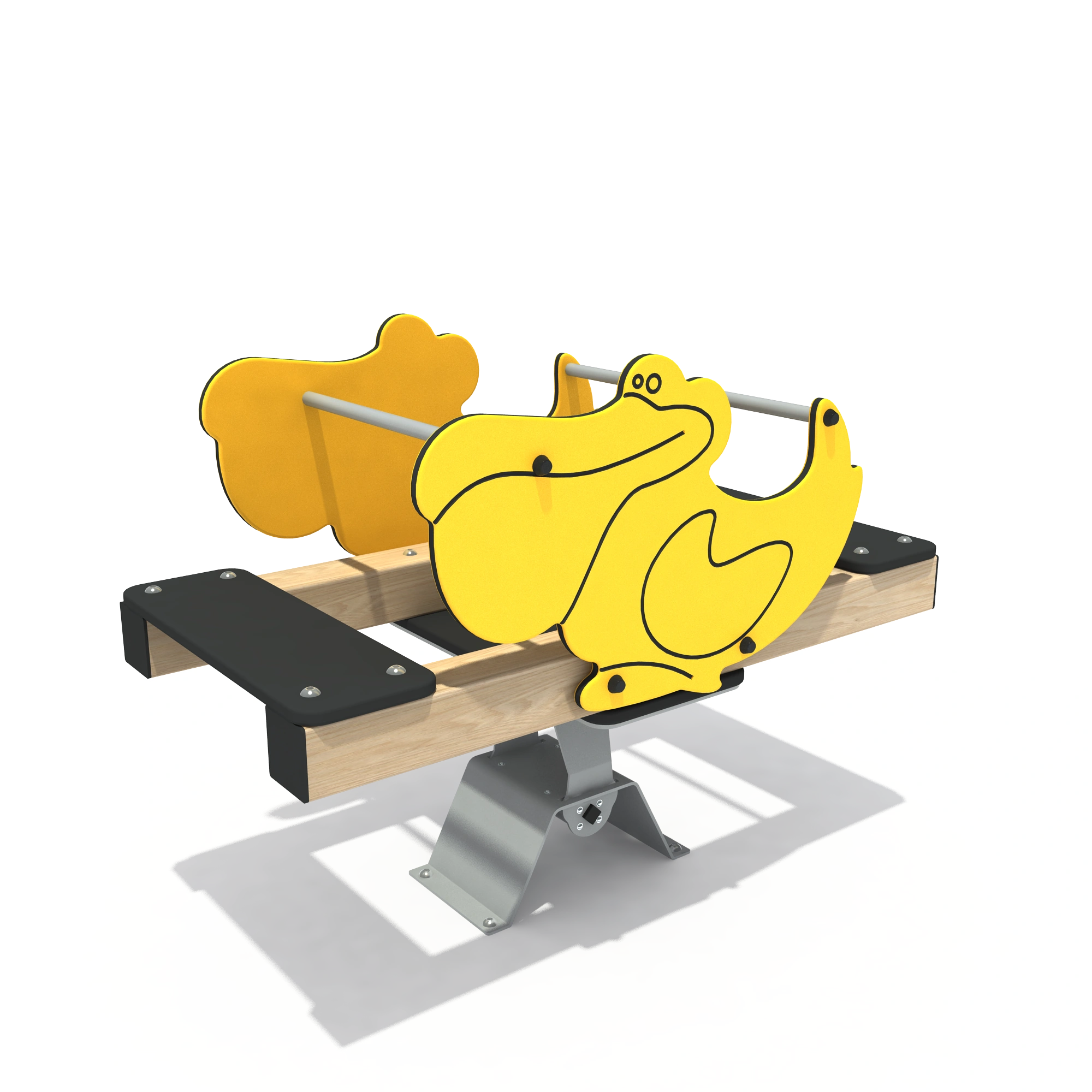 Pelican Seesaw - Durable Outdoor Playground Equipment for Warsaw Public Parks - Playground equipment by HonPlay