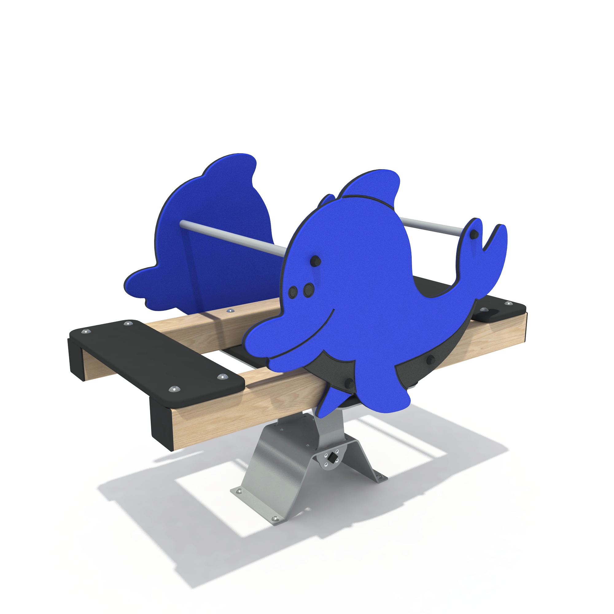 low profile balance bridge outdoor fitness by HonPlay - material and finish details