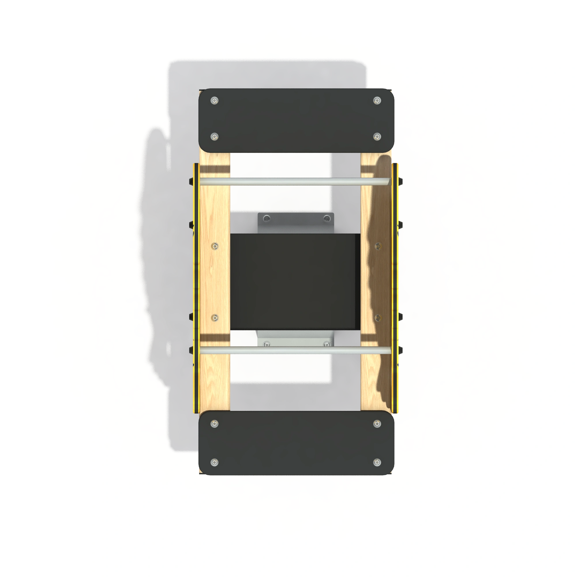 yellow fish spring seesaw interactive outdoor playground equ by HonPlay - safety certification and compliance