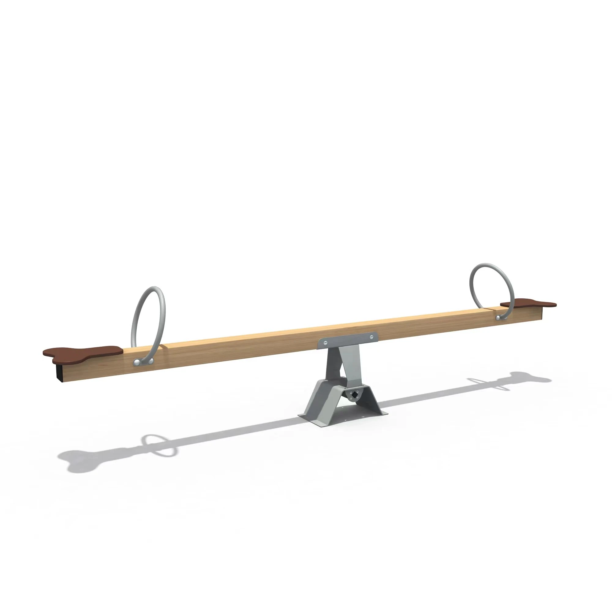 Classic Wooden Seesaw - Outdoor Playground Equipment for Warsaw Public Parks - Playground equipment by HonPlay