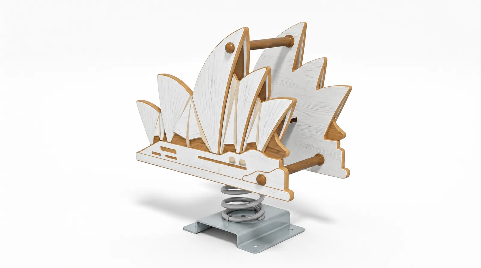 architectural landmark spring rider iconic themed by HonPlay - full product view