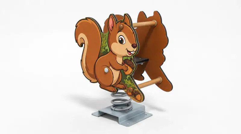 Squirrel Spring Rider - Outdoor Playground Rocking Equipment - Playground equipment by HonPlay