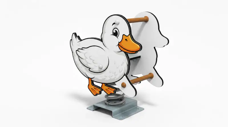 Duck Spring Rider - Outdoor Playground Rocking Equipment - Playground equipment by HonPlay