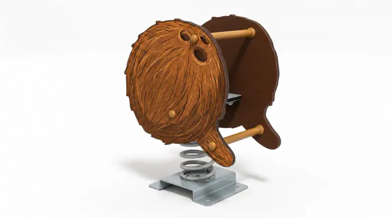 Coconut Spring Rider - Themed Playground Spring Rocker - Playground equipment by HonPlay