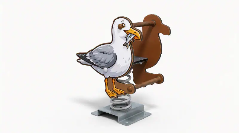 Seagull Spring Rider - Durable Outdoor Playground Equipment - Playground equipment by HonPlay