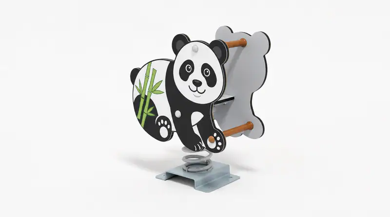 Panda Spring Rider - Outdoor Playground Rocking Equipment - Playground equipment by HonPlay