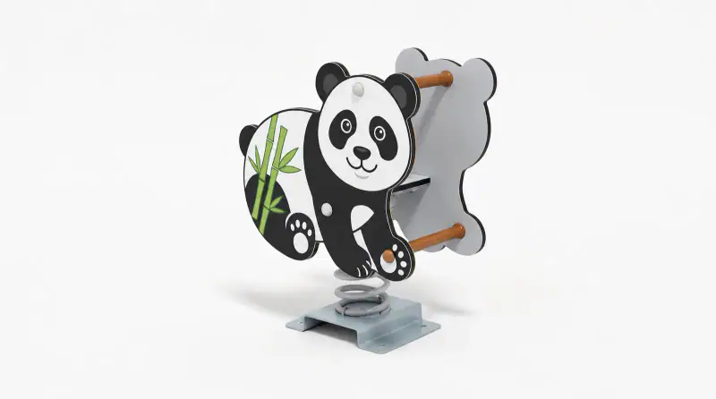 Panda Spring Rider - Outdoor Playground Rocking Equipment - Playground equipment by HonPlay