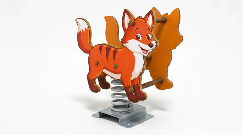 Fox Spring Rider - Outdoor Playground Rocking Equipment - Playground equipment by HonPlay