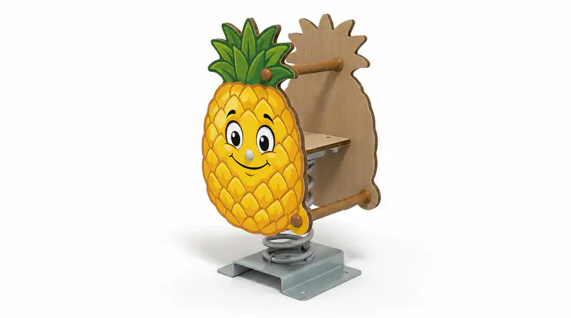 Pineapple Spring Rider - Durable Outdoor Playground Equipment - Playground equipment by HonPlay