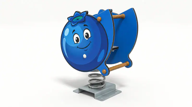 Blueberry Spring Rider - Commercial Playground Rocking Equipment - Playground equipment by HonPlay