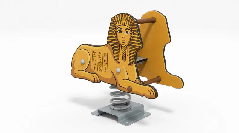 Sphinx Spring Rider - Themed Playground Rocker for Commercial Parks - Playground equipment by HonPlay