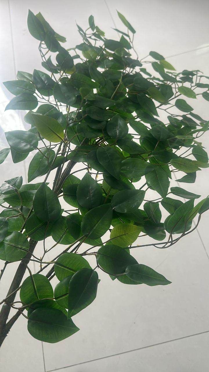 Artificial leaf samples for a forest themed indoor playground, replacing a first batch rejected for looking too plastic